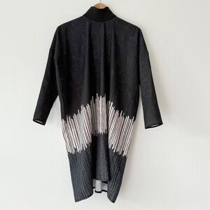 COSTUME NATIONAL BLACK & WHITE PRINT DRESS Made in Italy